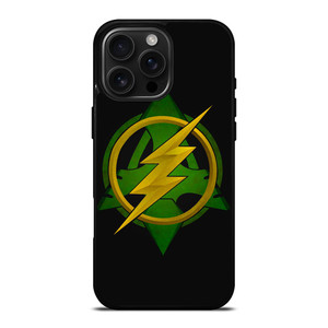 ARROW VS THE FLASH LOGO iPhone 16 Pro Max Case ARROW VS THE FLASH LOGO iPhone 16 Pro Max Case