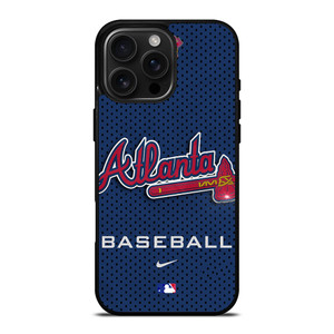 ATLANTA BRAVES BASEBALL NEW iPhone 16 Pro Max Case ATLANTA BRAVES BASEBALL NEW iPhone 16 Pro Max Case