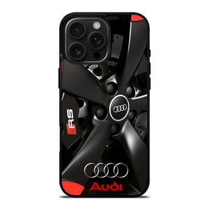 AUDI VELG LOGO BLACK iPhone 16 Pro Max Case AUDI VELG LOGO BLACK iPhone 16 Pro Max Case