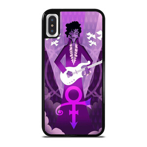 PRINCE PURPLE RAIN CARTOON iPhone X / XS Case