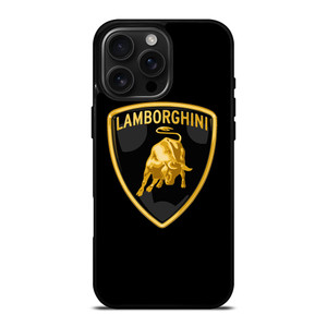 BLACK LAMBORGHINI iPhone 16 Pro Max Case