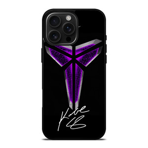 BLACK MAMBA KOBE BRYANT LOGO iPhone 16 Pro Max Case