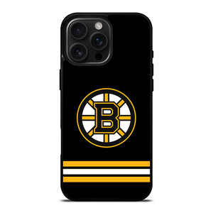 BOSTON BRUINS NHL LOGO iPhone 16 Pro Max Case BOSTON BRUINS NHL LOGO iPhone 16 Pro Max Case
