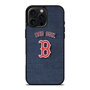 BOSTON RED SOX LOGO JEANS iPhone 16 Pro Max Case BOSTON RED SOX LOGO JEANS iPhone 16 Pro Max Case