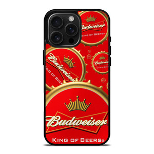 BUDWEISER BOTTLE CAP LOGO iPhone 16 Pro Max Case BUDWEISER BOTTLE CAP LOGO iPhone 16 Pro Max Case