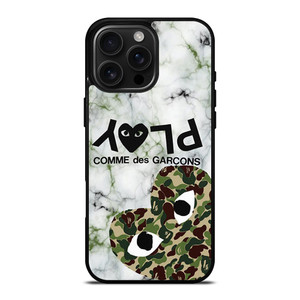 CAMO COMME DES GARCONS iPhone 16 Case