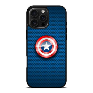 CAPTAIN AMERICA SHIELD ICON AVENGERS iPhone 16 Pro Max Case CAPTAIN AMERICA SHIELD ICON AVENGERS iPhone 16 Pro Max Case