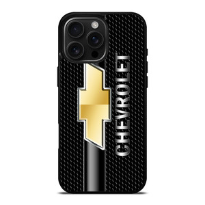 CHEVY CHEVROLET LOGO CARBON iPhone 16 Pro Max Case CHEVY CHEVROLET LOGO CARBON iPhone 16 Pro Max Case