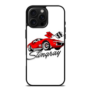 CHEVY RED CAR CARTOON iPhone 16 Pro Max Case CHEVY RED CAR CARTOON iPhone 16 Pro Max Case
