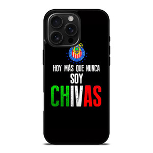 CHIVAS DE GUADALAJARA LOGO iPhone 16 Pro Max Case CHIVAS DE GUADALAJARA LOGO iPhone 16 Pro Max Case