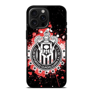 CHIVAS GUADALAJARA FC LOGO ART iPhone 16 Pro Max Case