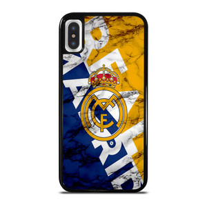REAL MADRID MARBLE ART LOGO iPhone X / XS Case