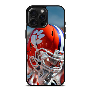CLEMSON TIGERS ICON ON HELMET iPhone 16 Pro Max Case