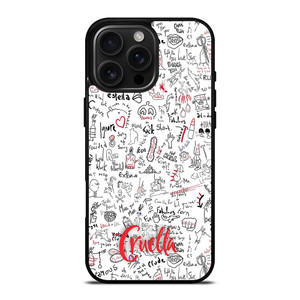 CRUELLA DEVILLE GRAFFITY iPhone 16 Pro Max Case