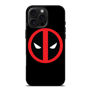 DEADPOOL LOGO CARBON iPhone 16 Pro Max Case