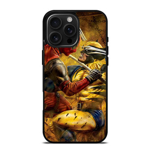 DEADPOOL VS WOLVERINE MARVEL iPhone 16 Pro Max Case DEADPOOL VS WOLVERINE MARVEL iPhone 16 Pro Max Case