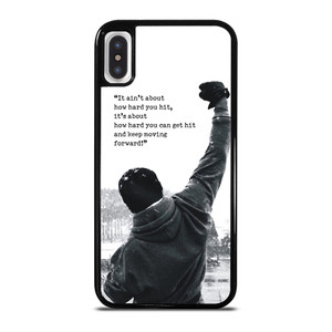 ROCKY MOTIVATIONAL QUOTES iPhone X / XS Case ROCKY MOTIVATIONAL QUOTES iPhone X / XS Case