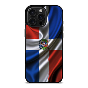 DOMINICAN REPUBLIC FLAG iPhone 16 Pro Max Case
