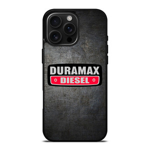 DURAMAX DIESEL LOGO METAL iPhone 16 Pro Max Case DURAMAX DIESEL LOGO METAL iPhone 16 Pro Max Case