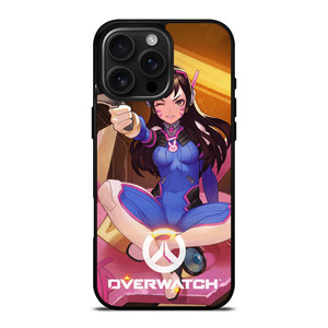 DVA OVERWATCH CUTE ANIME iPhone 16 Pro Max Case DVA OVERWATCH CUTE ANIME iPhone 16 Pro Max Case