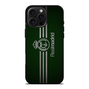 FC REAL MADRID GREEN iPhone 16 Pro Max Case