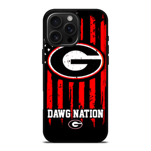 GEORGIA BULDOGS DAWG NATION iPhone 16 Pro Max Case