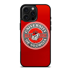 GEORGIA BULLDOGS UGA UNIVERSITY iPhone 16 Pro Max Case GEORGIA BULLDOGS UGA UNIVERSITY iPhone 16 Pro Max Case