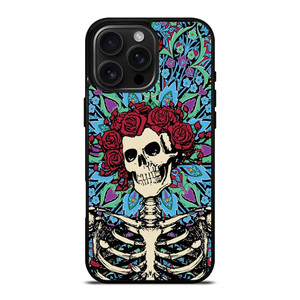 GRATEFUL DEAD SKELETON AND ROSES iPhone 16 Pro Max Case