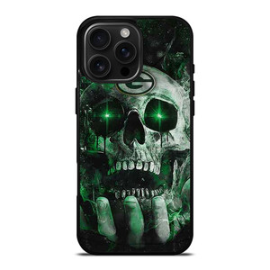 GREEN BAY PACKERS FOOTBALL SKULL SYMBOL iPhone 16 Pro Max Case
