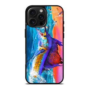 GUY HARVEY ISLAND MARLIN BOAT 2 iPhone 16 Pro Max Case