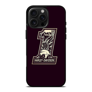 HARLEY DAVIDSON LOGO 1 SKULL LOGO iPhone 16 Pro Max Case
