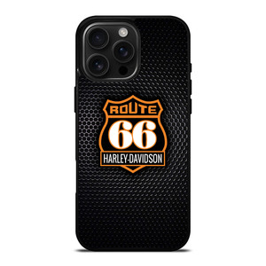 HARLEY DAVIDSON ROUTE 66 LOGO BADGE iPhone 16 Pro Max Case