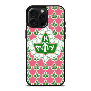 HOT AKA PINK AND GREEN iPhone 16 Pro Max Case HOT AKA PINK AND GREEN iPhone 16 Pro Max Case