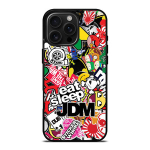 JDM STICKER BOMB iPhone 16 Pro Max Case