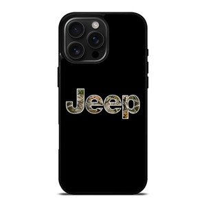 JEEP WRANGLER LOGO CAMO iPhone 16 Pro Max Case