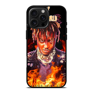 JUICE WRLD LEGENDS NEVER DIE ON FIRE iPhone 16 Pro Max Case