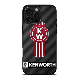 KENWORTH TRUCK LOGO CARBON iPhone 16 Pro Max Case KENWORTH TRUCK LOGO CARBON iPhone 16 Pro Max Case