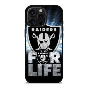 LAS VEGAS RAIDERS FOOTBALL LOGO iPhone 16 Pro Max Case