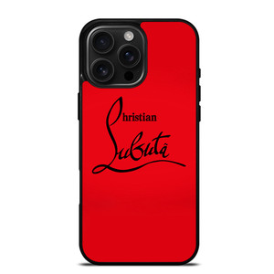 LOUBOUTIN LOGO iPhone 16 Pro Max Case