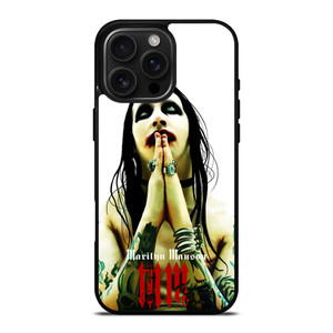 MARILYN MANSON GOTH iPhone 16 Pro Max Case