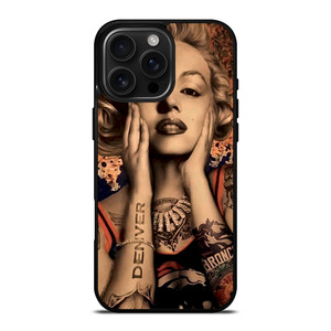MARILYN MONROE TATTOO FAN ART iPhone 16 Pro Max Case
