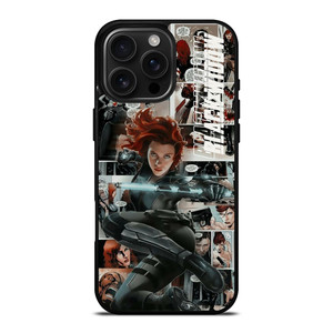 MARVEL BLACK WIDOW COMIC iPhone 16 Pro Max Case MARVEL BLACK WIDOW COMIC iPhone 16 Pro Max Case