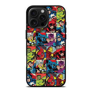 MARVEL SUPERHEROES CLASSIC COMIC iPhone 16 Pro Max Case