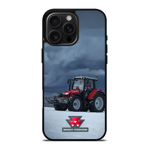MASSEY FERGUSON TRACKTORS SNOW iPhone 16 Pro Max Case MASSEY FERGUSON TRACKTORS SNOW iPhone 16 Pro Max Case