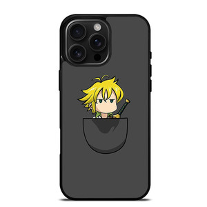 MELIODAS POCKET CARTOON iPhone 16 Pro Max Case