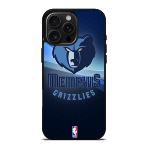 MEMPHIS GRIZZLIES NBA BASEBALL LOGO iPhone 16 Pro Max Case