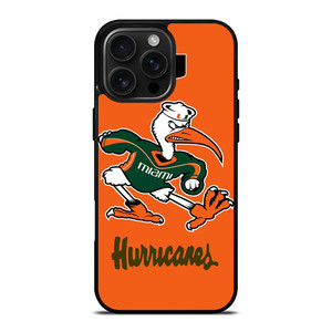 MIAMI HURRICANES LOGO iPhone 16 Pro Max Case MIAMI HURRICANES LOGO iPhone 16 Pro Max Case