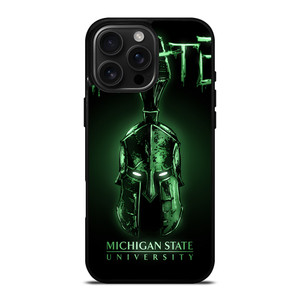 MICHIGAN STATE UNIVERSITY LOGO iPhone 16 Pro Max Case MICHIGAN STATE UNIVERSITY LOGO iPhone 16 Pro Max Case