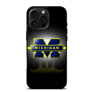 MICHIGAN WOLVERINES SHOW iPhone 16 Pro Max Case MICHIGAN WOLVERINES SHOW iPhone 16 Pro Max Case
