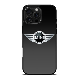 MINI COPER BLACK LOGO iPhone 16 Pro Max Case